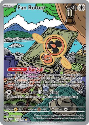 Fan Rotom (250/217) - ME Ascended Heroes Holofoil - Illustration Rare