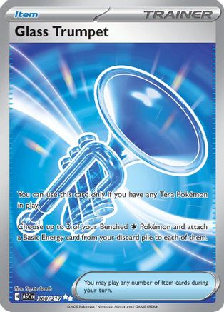 Glass Trumpet (260/217) - ME Ascended Heroes Holofoil - Ultra Rare
