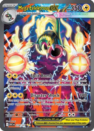 Mega Eelektross ex (278/217) - ME Ascended Heroes Holofoil - Special Illustration Rare
