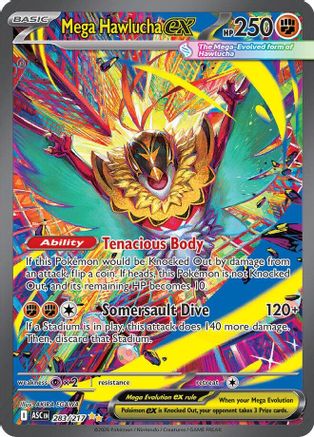 Mega Hawlucha ex (283/217) - ME Ascended Heroes Holofoil - Special Illustration Rare