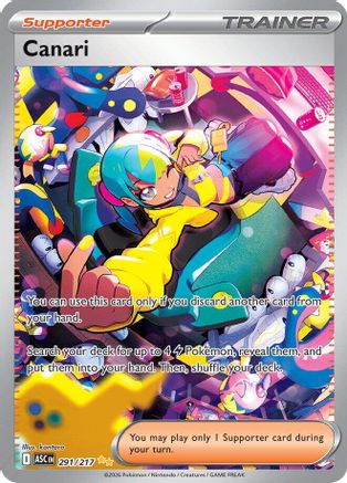 Canari (291/217) - ME Ascended Heroes Holofoil - Special Illustration Rare