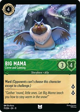 (071/204)  Big Mama - Clever and Calming - Winterspell  Normal