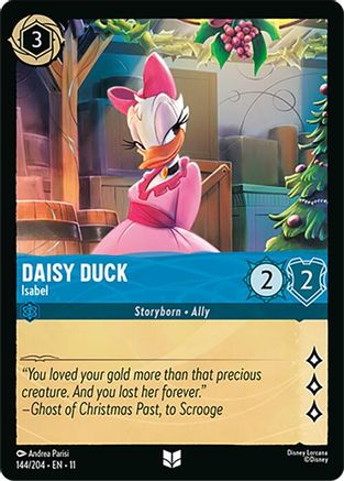 (144/204)  Daisy Duck - Isabel - Winterspell  Normal