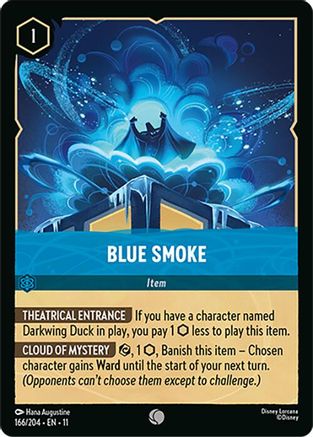 (166/204)  Blue Smoke - Winterspell  Cold Foil