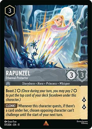 (171/204)  Rapunzel - Ethereal Protector - Winterspell  Cold Foil