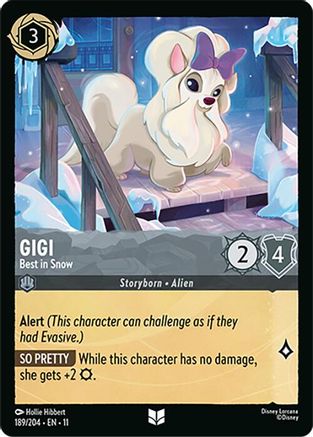 (189/204)  Gigi - Best in Snow - Winterspell  Normal