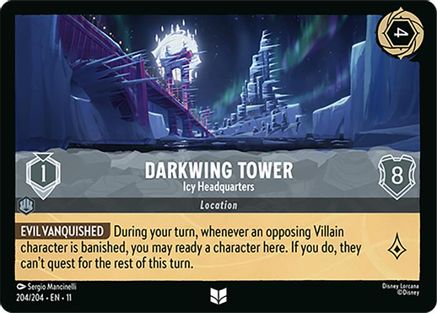 (204/204)  Darkwing Tower - Icy Headquarters - Winterspell  Normal