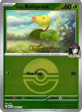 Erika's Bellsprout (Poke Ball) (4/null) - ME Ascended Heroes Reverse Holofoil - Common