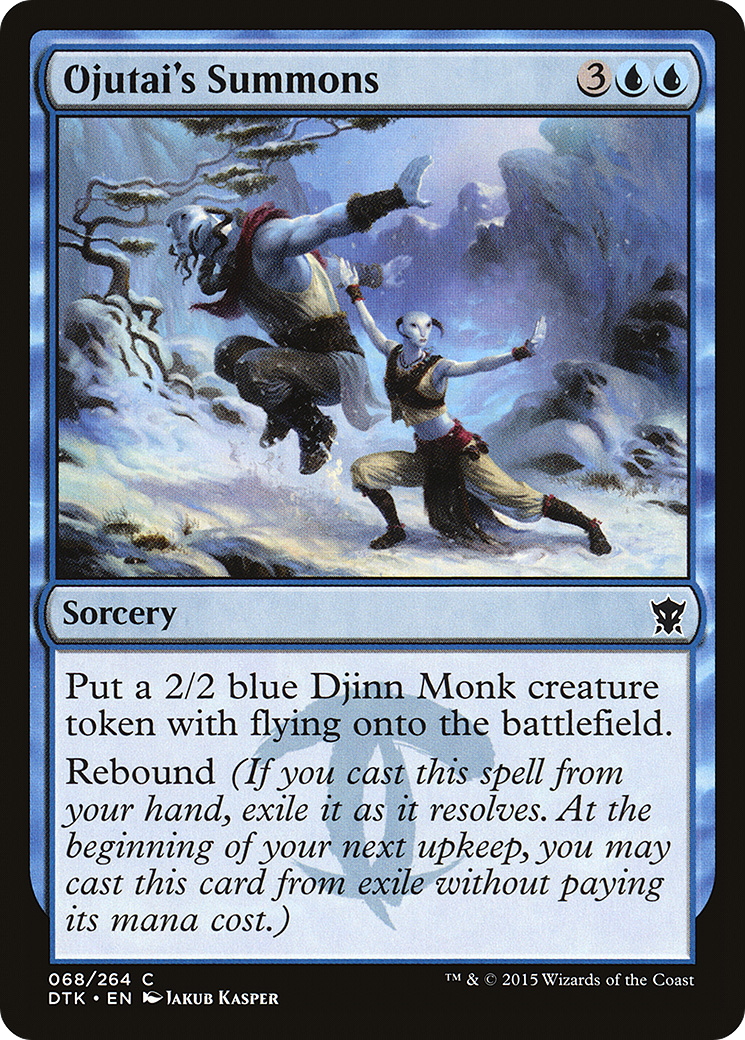 Ojutai's Summons  (DTK-068) - Dragons of Tarkir Foil