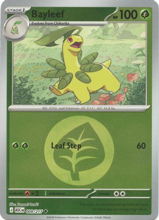 Bayleef (Energy Symbol Pattern) (9/null) - ME Ascended Heroes Reverse Holofoil - Uncommon