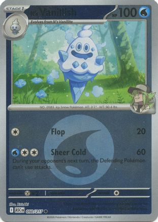 N's Vanillish (Energy Symbol Pattern) (50/null) - ME Ascended Heroes Reverse Holofoil - Common