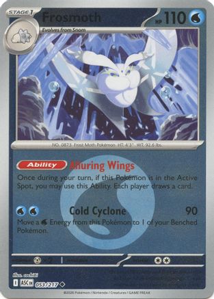 Frosmoth (Energy Symbol Pattern) (53/null) - ME Ascended Heroes Reverse Holofoil - Uncommon