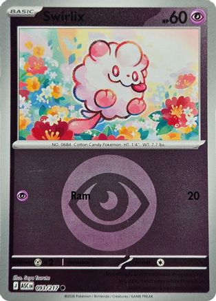 Swirlix (Energy Symbol Pattern) (93) - ME Ascended Heroes Reverse Holofoil - Common
