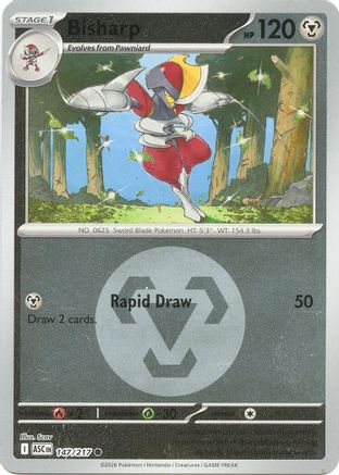 Bisharp (Energy Symbol Pattern) (147/null) - ME Ascended Heroes Reverse Holofoil - Common