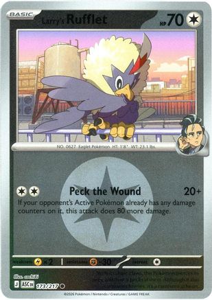 Larry's Rufflet (Energy Symbol Pattern) (173/null) - ME Ascended Heroes Reverse Holofoil - Common