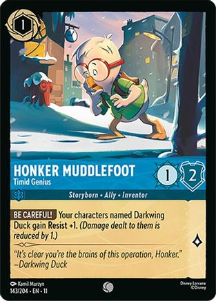 (143/204)  Honker Muddlefoot - Timid Genius - Winterspell  Normal