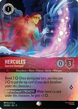 (214/204)  Hercules - Spectral Demigod (Epic) - Winterspell  Holofoil