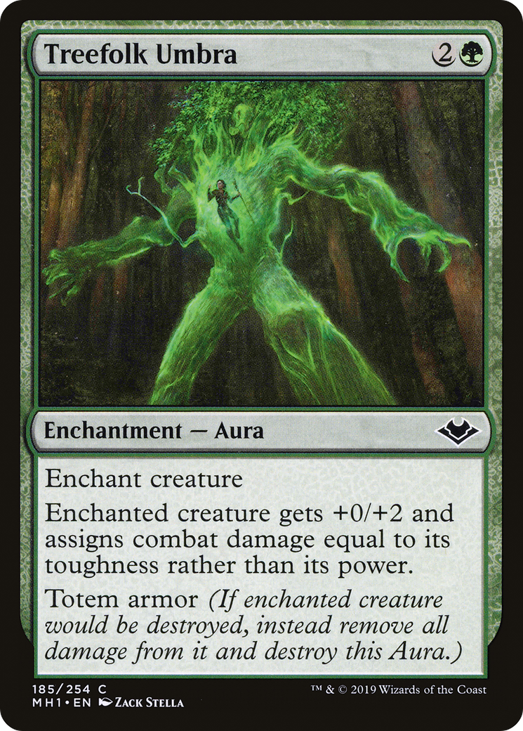 Treefolk Umbra (MH1-185) - Modern Horizons Foil