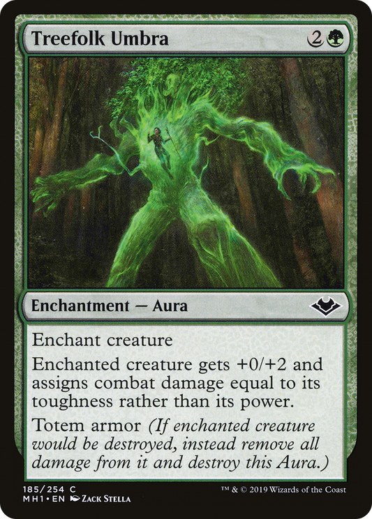 Treefolk Umbra (MH1-185) - Modern Horizons Foil