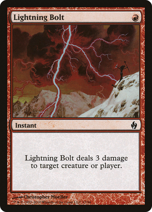 Lightning Bolt (PD2-017) - Premium Deck Series: Fire and Lightning Foil