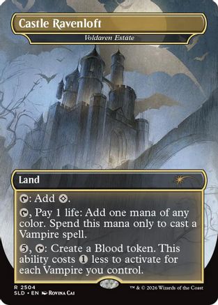 Castle Ravenloft - Voldaren Estate (SLD-2504) - Secret Lair Drop Series Foil