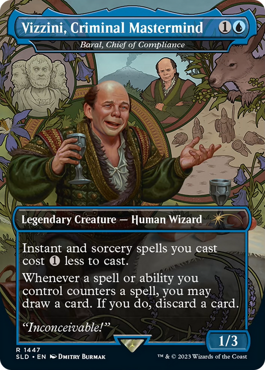 Baral, Chief of Compliance (SLD-1447) - Secret Lair Drop / Vizzini, Criminal Mastermind