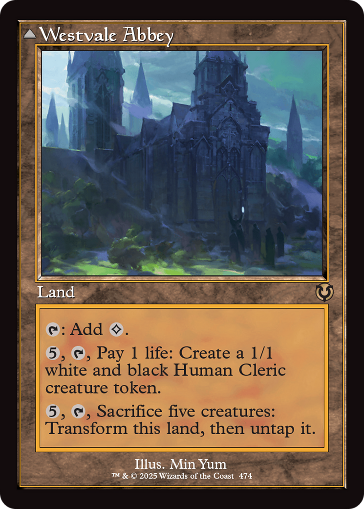 Westvale Abbey (Retro Frame) (INR-474) - Innistrad Remastered Foil