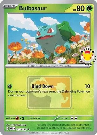 Bulbasaur (Pokemon Day 2026) (1) - Miscellaneous Cards & Products Holofoil - Common