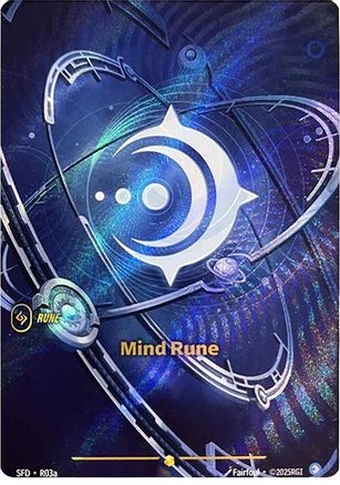 (R03a) Mind Rune (Alternate Art) - Spiritforged Foil