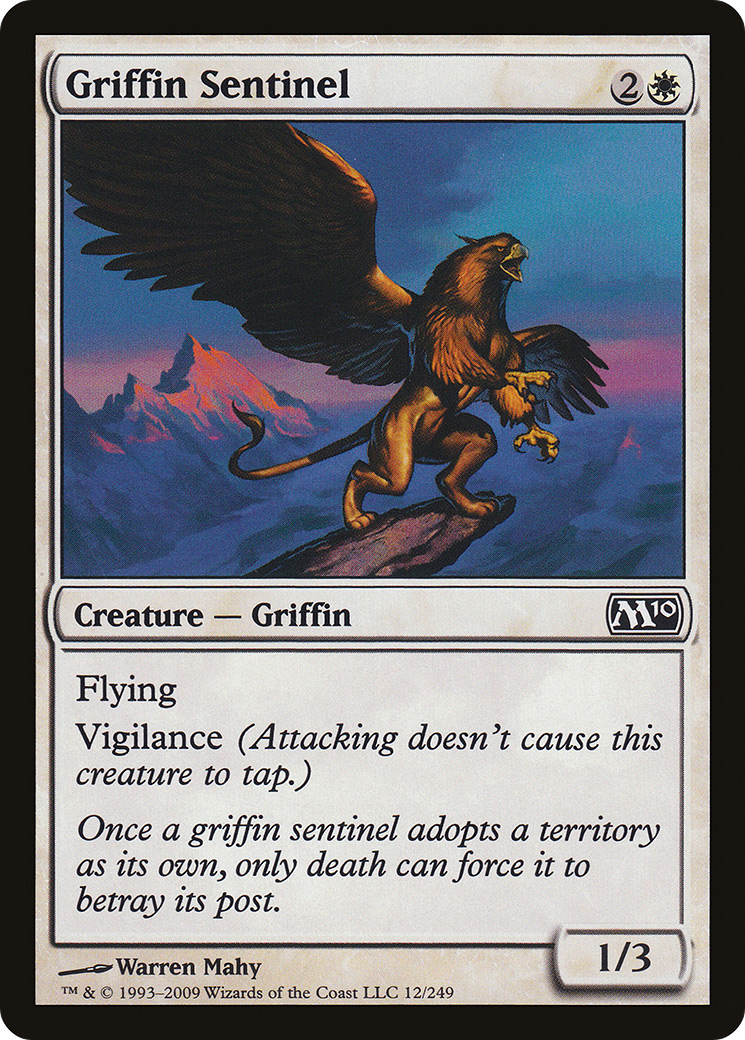 Griffin Sentinel (M10-012) - Magic 2010