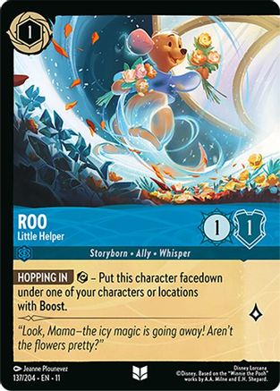 (137/204)  Roo - Little Helper (Foil) - Winterspell  Cold Foil