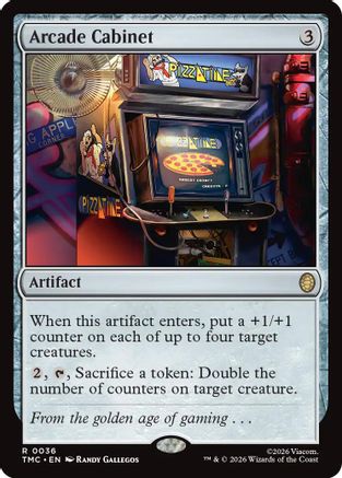 Arcade Cabinet (TMC-036) - Commander: Teenage Mutant Ninja Turtles