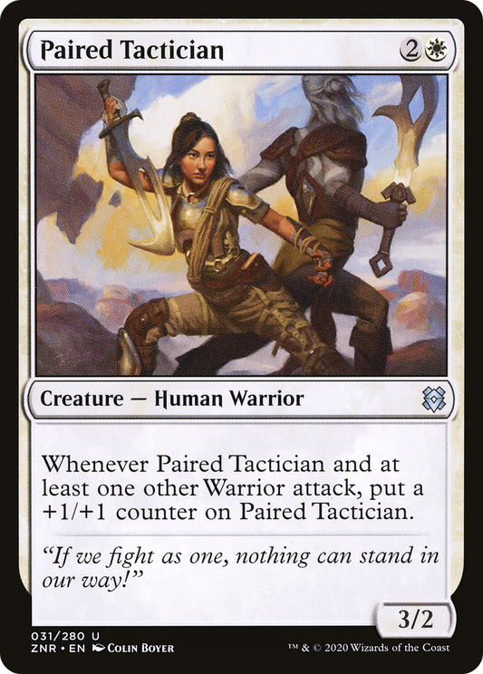 Paired Tactician (ZNR-031) - Zendikar Rising Foil