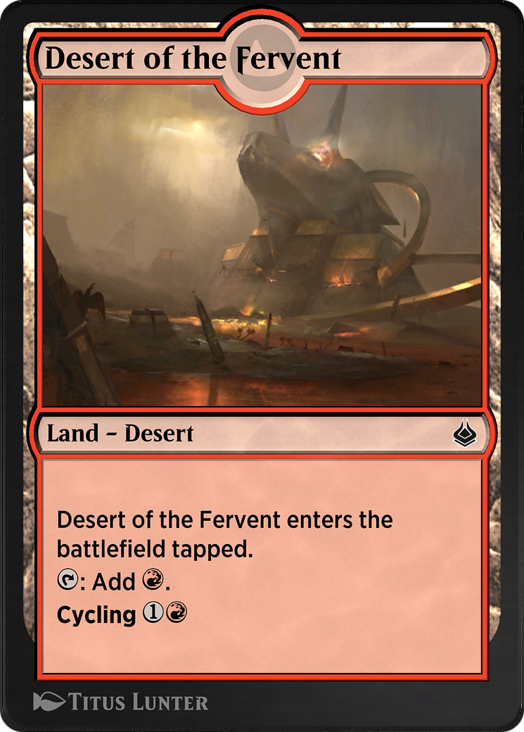 Desert of the Fervent (AKR-287) - Amonkhet Remastered