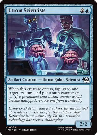 Utrom Scientists (TMT-056) - Teenage Mutant Ninja Turtles Foil