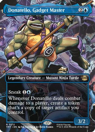 Donatello, Gadget Master (Borderless) (TMT-212) - Teenage Mutant Ninja Turtles