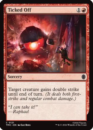 Ticked Off (TMC-121) - Commander: Teenage Mutant Ninja Turtles