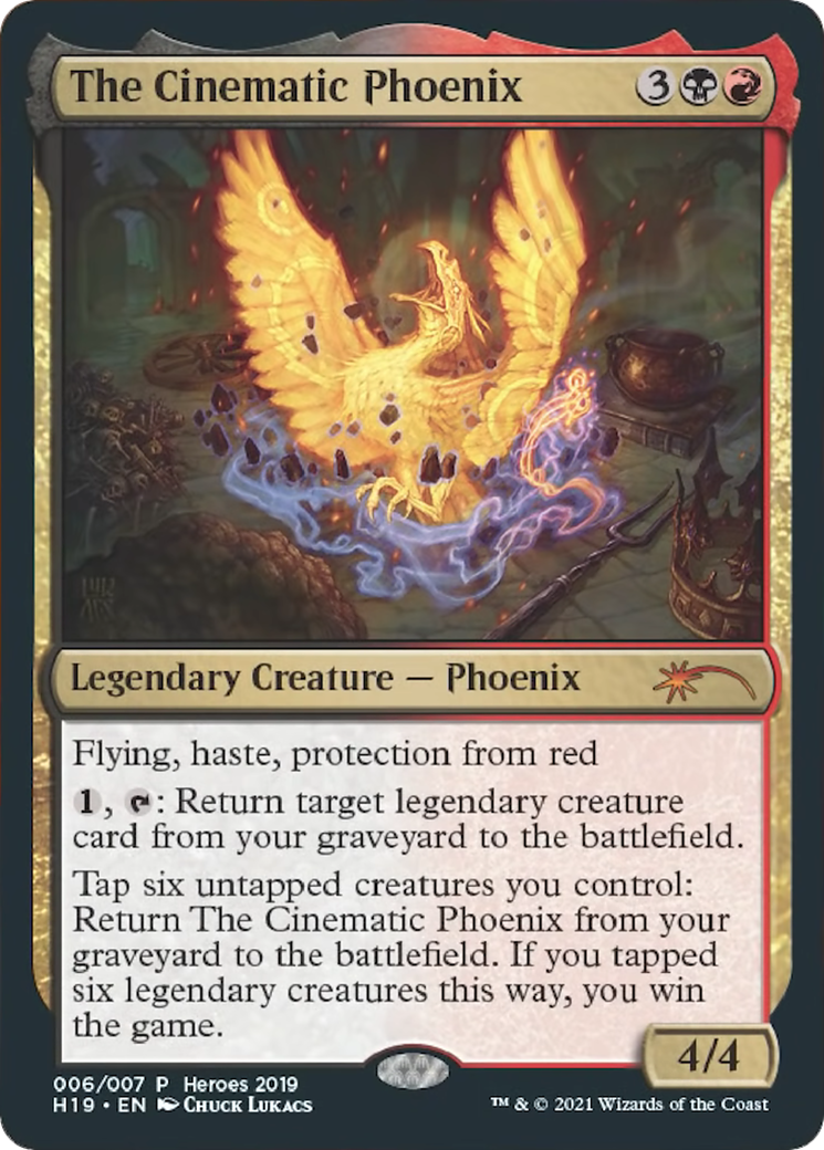 The Cinematic Phoenix (HTR19-006) - 2019 Heroes of the Realm