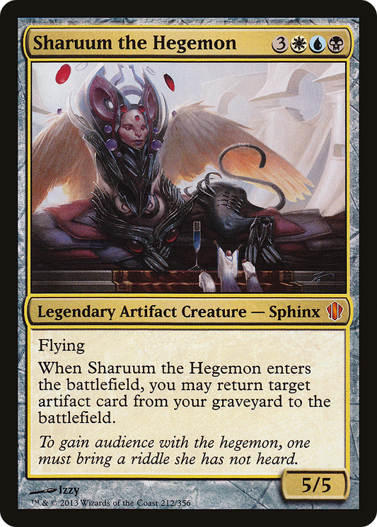 Sharuum the Hegemon (C13-212) - Commander 2013