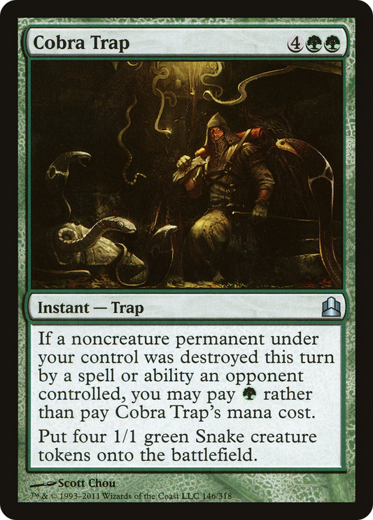 Cobra Trap (CMD-146) - Commander 2011