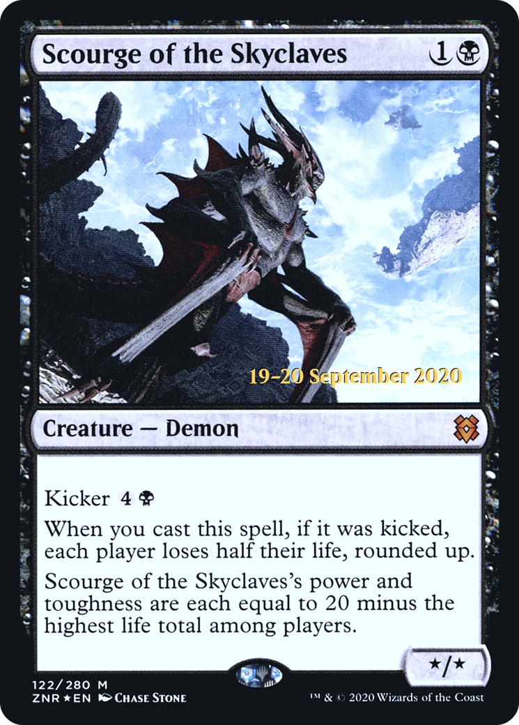 Scourge of the Skyclaves (PRE-122S) - Zendikar Rising Promos (Prerelease) Foil