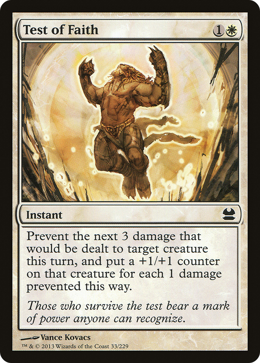 Test of Faith (MMA-033) - Modern Masters Foil