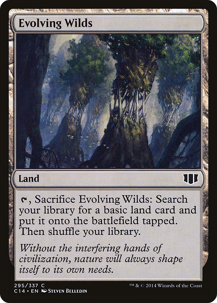 Evolving Wilds (C14-295) - Commander 2014