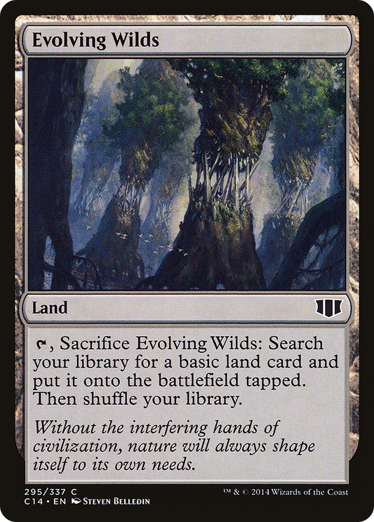 Evolving Wilds (C14-295) - Commander 2014