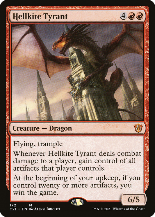 Hellkite Tyrant (C21-172) - Commander 2021