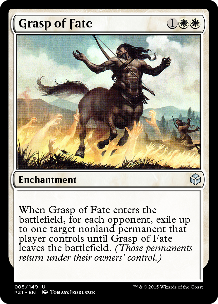 Grasp of Fate (PZ1-005) - Legendary Cube Prize Pack