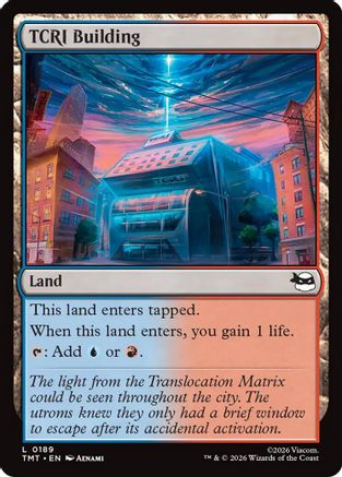 TCRI Building (TMT-189) - Teenage Mutant Ninja Turtles