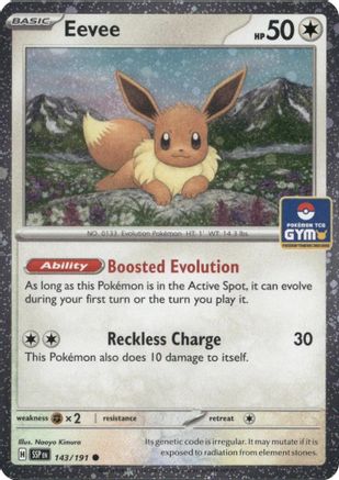 Eevee (Southeast Asia Exclusive) (143) - League & Championship Cards Holofoil - Common