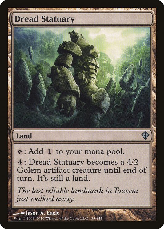 Dread Statuary (WWK-135) - Worldwake Foil