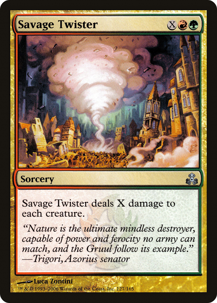 Savage Twister (GPT-127) - Guildpact Foil